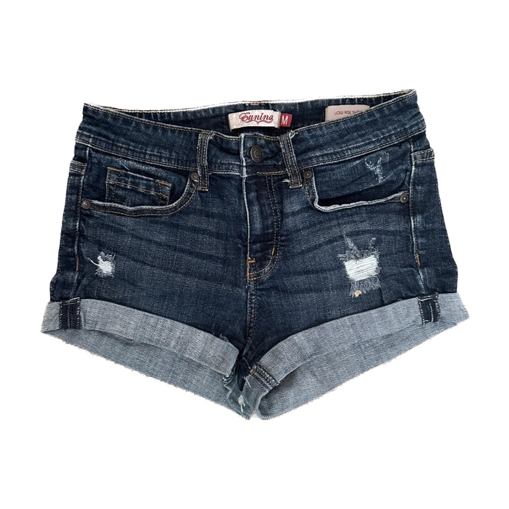 Ripped Jean Shorts